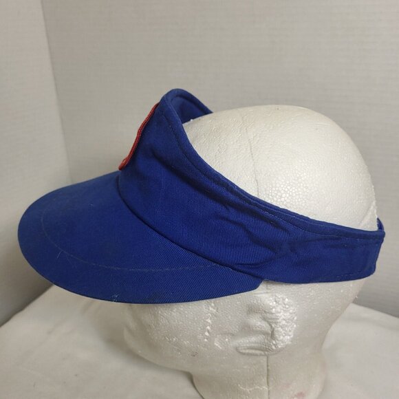 FUN SPOT Skateboard Park Hat Snapback Vintage 80s Cap Visor blue made in Canada - Picture 8 of 16